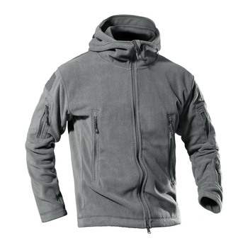 Тактична флісова куртка/кофта Pave Hawk grey XXXL Pave Hawk (new_69127)