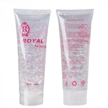 Гель проводник для микротоковой терапии Royal Facial Gel для косметологических аппаратов 300 гр с гиалуроновой кислотой и коллагеном