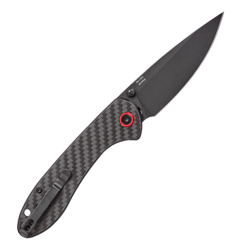 Нож CJRB Knives Feldspar Black Blade Черный (27980305)