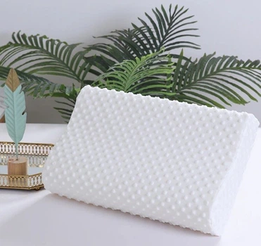 Ортопедическая подушка с эффектом памяти для здорового сна Memory Pillow White со съемным чехлом