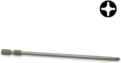 Насадка Toptul 1/4" 150 мм PH2 магнітна (під шурупокрут) (FSLC0802)