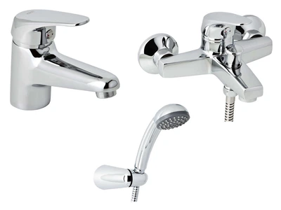 Набір змішувачів для ванни без штанги GENEBRE Ge2 03GE2-bath (61130224566+60100224566)