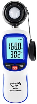 Люксметр + термометр Wintact WT81