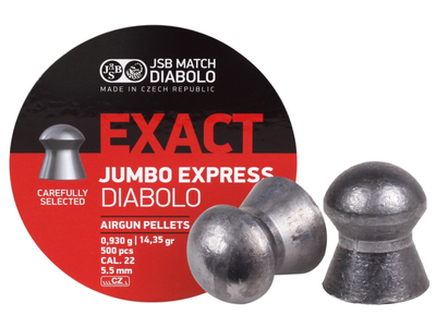 Пули пневматические (для воздушки) 5,5мм 0,93г (250шт) JSB Diabolo Exact Jumbo Express. 14530524