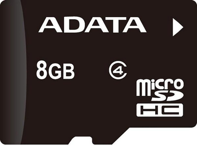 Карта памяти ADATA microSDHC class 4 8Gb