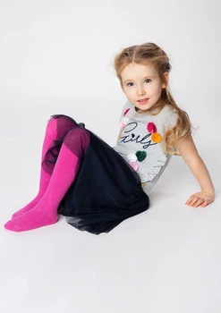 Теплі колготки Marilyn Julia 140/146 fuxia