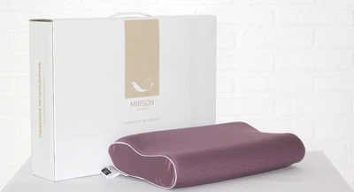 Подушка ортопедическая MirSon №7051 Elite Delicate Satin Excalibur 49х32х10.5 (2200003399905)