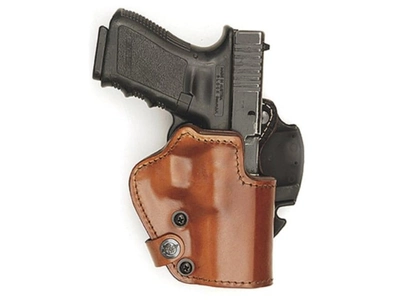 Кобура Front Line LKC для Glock 19/23/32. Материал - Kydex/кожа/замша. Цвет - коричневый. 23702234