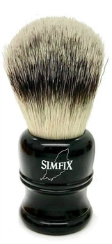 Помазок для гоління Simfix SF1 Synthetic Bristle faux Ebony (Синтетика)