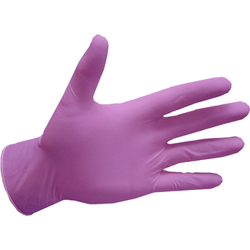 Перчатки нітрилові, рожеві easyCARE - 100 шт/уп, S