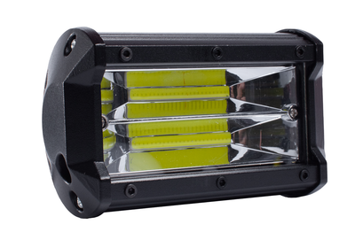 Фара LED прямокутна (chip COB) 72W 6000K (2 діода) (12.5 см х 8см х 6см)