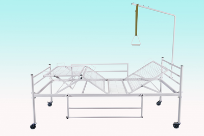 Ліжко функціональна чотирьохсекційна Profmetall на колесах в повній комплектації ширина 700 мм (АК7 015)