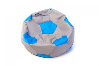 Крісло м'яч 130x130 см Reswing Сірий-блакитний