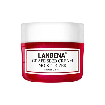 Крем-лифтинг укрепляющий с экстрактом виноградных косточек для лица Lanbena защита подтяжка кожи лица 40г