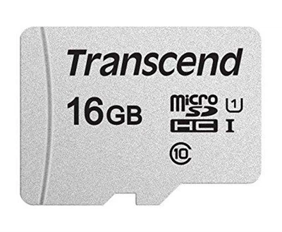 Карта памяти MicroSDHC 16GB UHS-I Class 10 Transcend 300S (TS16GUSD300S)