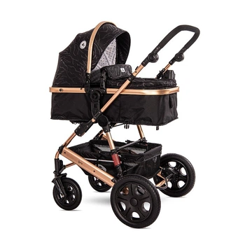 Детская коляска-трансформер 2в1 Lorelli Lora Luxe Black