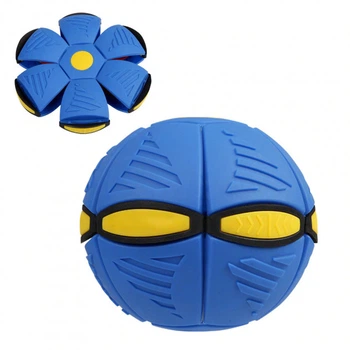 Мяч трансформер-летающая тарелка Phlat Ball Blue синий