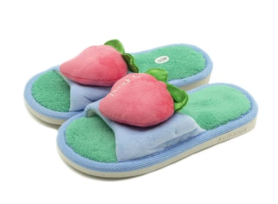 Кімнатні тапки Lion Синій з зеленим (fruits21 blue-green (30-31 (210 мм))