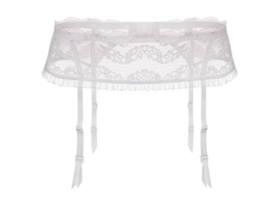 Пояс для панчох Julimex Lilly XL bialy