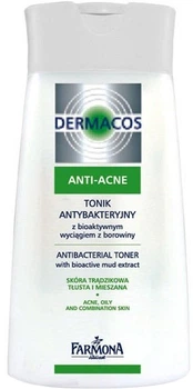 Тонік Farmona Dermacos Anti-Acne з антибактеріальним ефектом 150 мл (5900117095287)