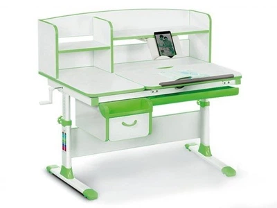 Дитячий стіл Evo-kids EVO-50 стільниця біла / колір пластику зелений Evo-50 Z