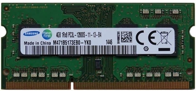 Оперативная память Samsung SODIMM DDR3L 4Gb 1600MHz PC3L-12800 (M471B5273EB0-YK0)