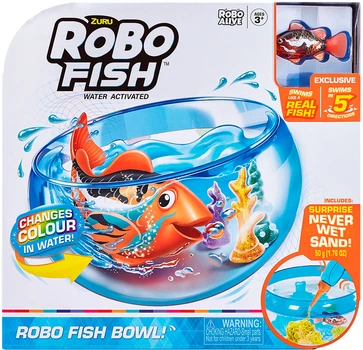 Interaktywny zestaw do zabawy Robo Alive Robo-ryba w akwarium (ZUR7126)