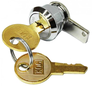 Замок к денежным ящикам ІКС FT4617 с ключами (FT4617-Keylock)
