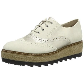 Туфлі броги Tamaris 1-23698-37 бежеві, Розмір Eur 38