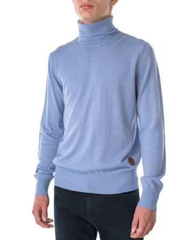 Водолазка чоловіча TRUSSARDI JEANS (52M00505-OF000695-U037/21-22) Блакитний XXL