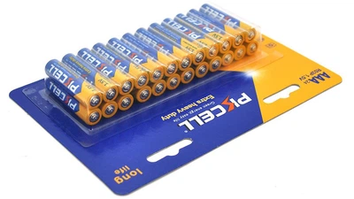 Батарейка сольова PkCell 1.5V AAA/R03-24B 24 шт (PC/R03-24B)