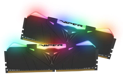 Viper DDR4 16GB (2x8GB) 3200MHz メモリキット DDR4 2x8GB/3200 Patriot Viper RGB Black (PVR416G320C6K) – фото