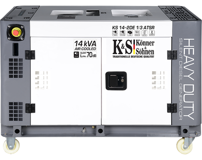 Генератор дизельний Konner&Sohnen KS 14-2DE 1/3 ATSR