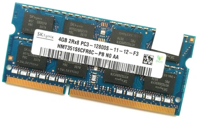 Оперативная память для ноутбука Hynix SODIMM DDR3 4Gb 1600MHz 12800s CL11 (HMT351S6CFR8C-PB N0 AA) Б/У