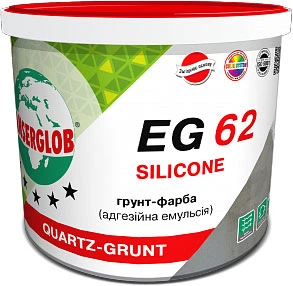Ґрунтувальна фарба Anserglob EG 62 Silicone 10 л Біла (IG10000017277)