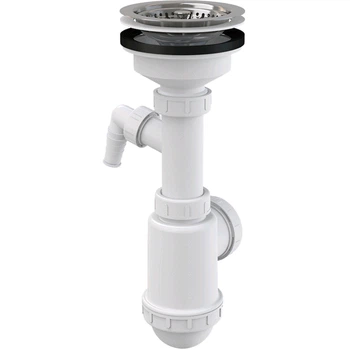 Сифон для кухонной мойки ALCA PLAST A446P (8594045935998)