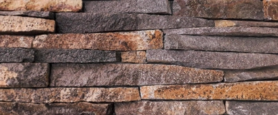 Натуральный декоративный камень песчаник VINAVI селеандр 1 метр квадратный черно-коричневый андезит (код №20-2)