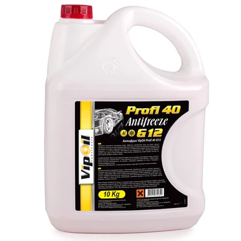 Антифриз VipOil G12 Profi 40 (червоний), 10кг
