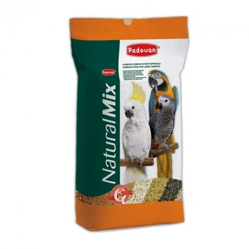 Корм для крупных попугаев Padovan NaturalMix Pappagalli 18 кг (Падован НатуралМикс Паппагалли)