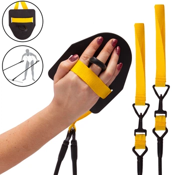 Тренажер для плавания с лопатками для тренировки гребка SP-Planeta BREASTSTROKE SWIMMING EXERCISER PL-3009 (PL, латекс, пластик, погрузка LIGHT)