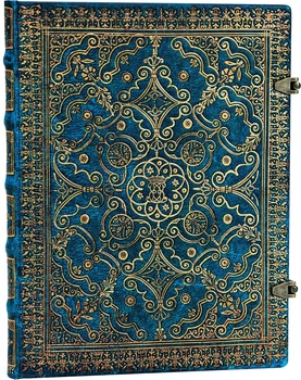 Записная книга Paperblanks Эквинокс 18 х 23 см 144 страницы в линейку Лазурь (9781439726785)