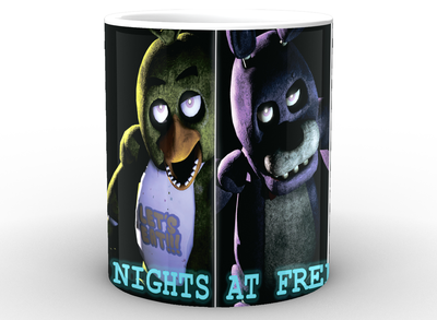 Кухоль Five Nights At Freddys П'ять ночей з Фредді постер FN.02.008.384 ( 10838 )