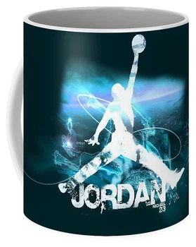 Кружка Майкл Джордан Michael Jordan керамика, белого цвета 330мл.