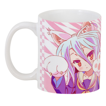 Кружка с принтом аниме No Game No Life для кофе и чая (B2EC2D026ACA)