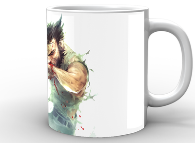 Кружка GeekLand Росомаха Wolverine фан арт WR.02.017