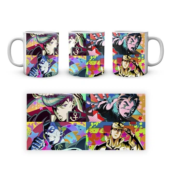 Кружка GeekLand Неймовірні пригоди ДжоДжо JoJo's Bizarre Adventure Джотаро Окуясу Джоске Коїчі JJ 02.418 ( 15697 )