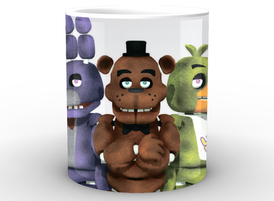 Кухоль Five Nights At Freddys П'ять ночей з Фредді постер FN.02.024 ( 11831 )