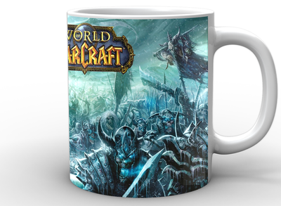 Кружка GeekLand World of Warcraft Мир Военного Ремесла два короля WW.02.19