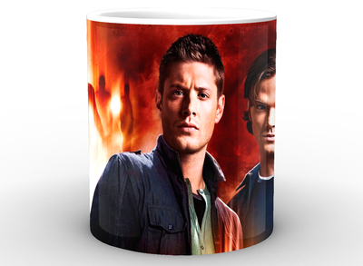 Кружка Gee! Supernatural Сверхъестественное фанарт SN.02.011