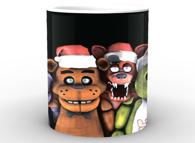 Кухоль Five Nights At Freddys П'ять ночей з Фредді постер FN.02.034 ( 10628 )